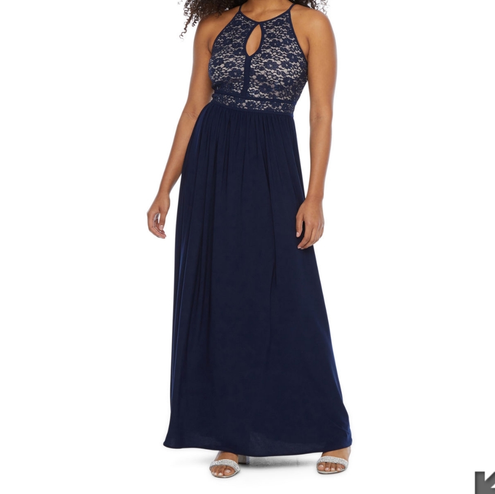 Morgan & Co Sleeveless A Line Dress